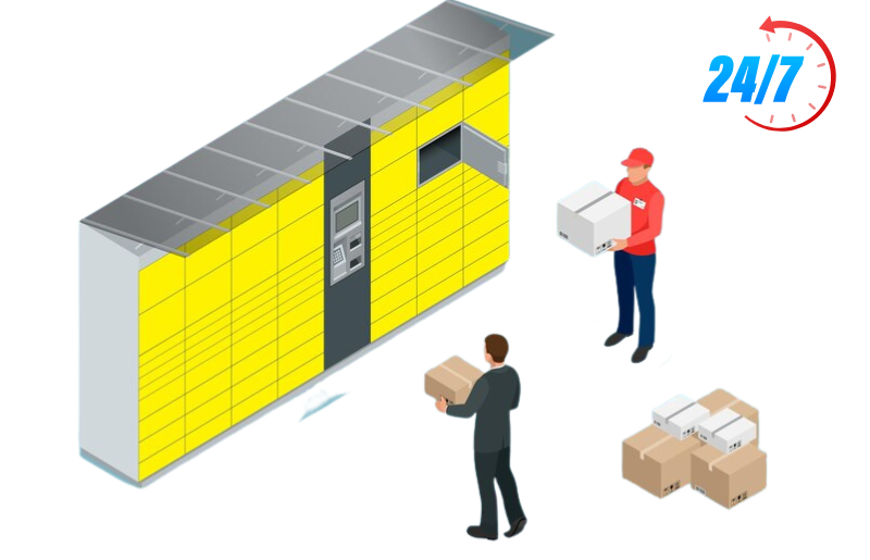 Inbox Locker - consegna e ritiro